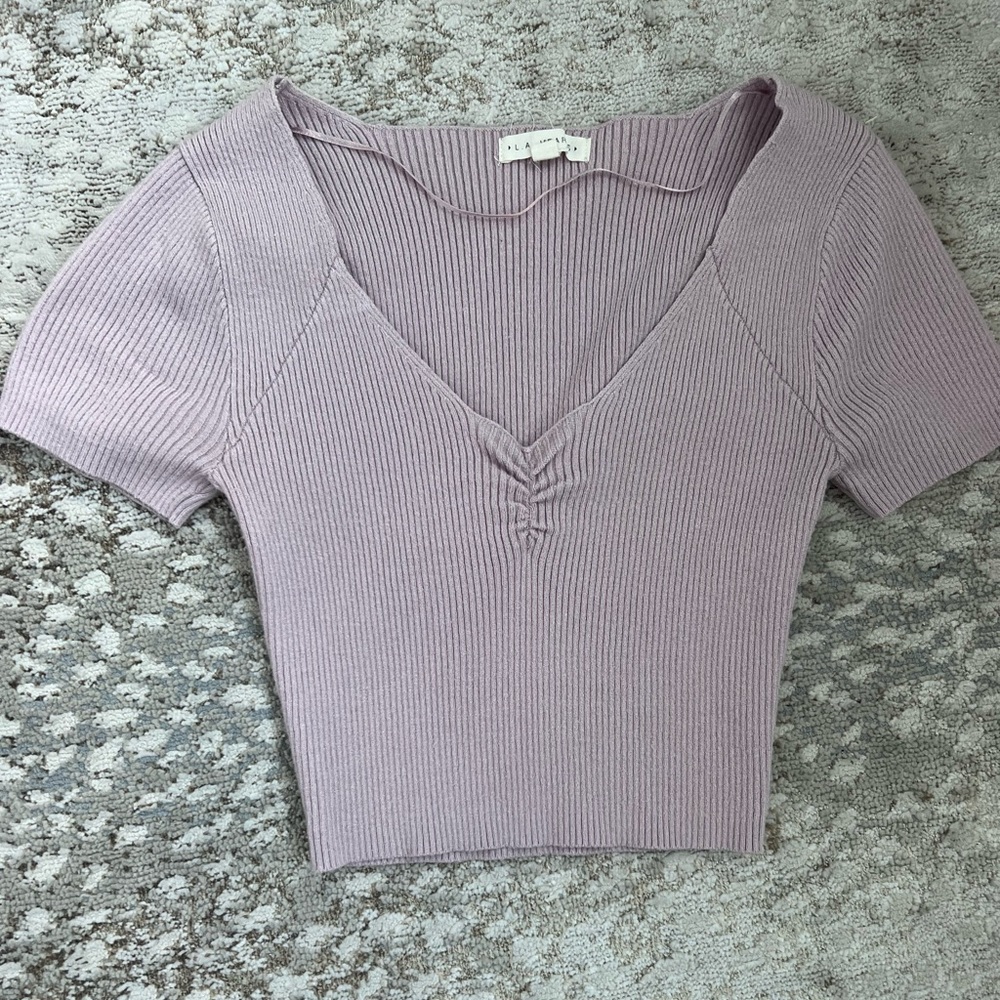 LA Hearts by PacSun Women's Pink Crop-top